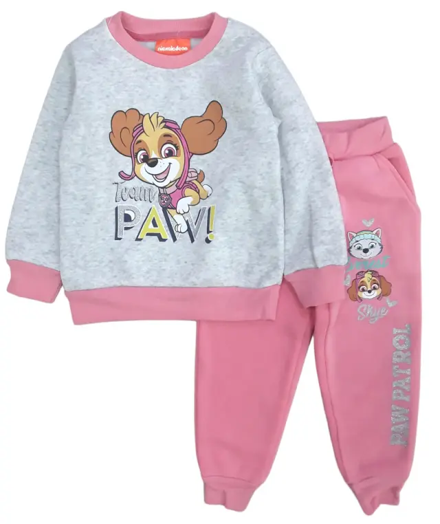 Σετ Φόρμες Φούτερ Pink Paw Patrol 8020210 - 24 M (92cm)