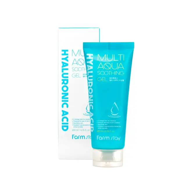 Farmstay Hyaluronic Acid Multi Aqua Soothing Gel Ενυδατικό τζελ 200ml