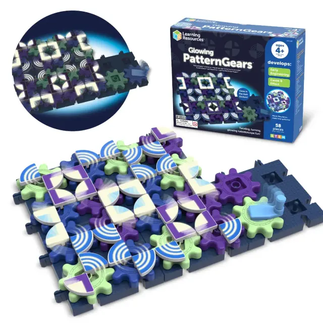 Learning Resources Glowing PatternGears (4+ ετών) LER9326