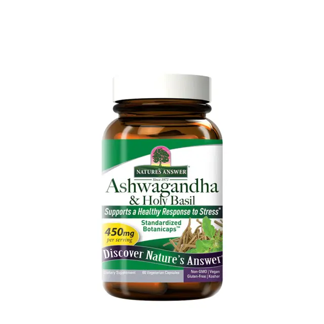 Nature's Answer Ashwagandha & Holy Basil