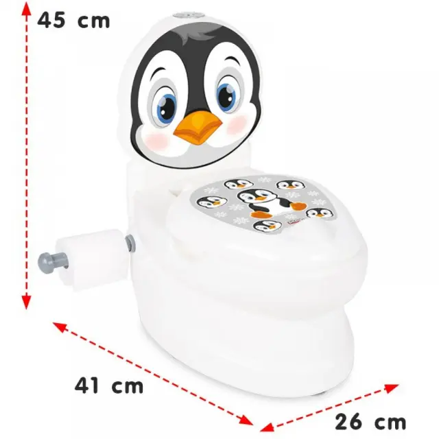 PILSAN - Pilsan 07565 Penguin educational potty - 8693461045523 2