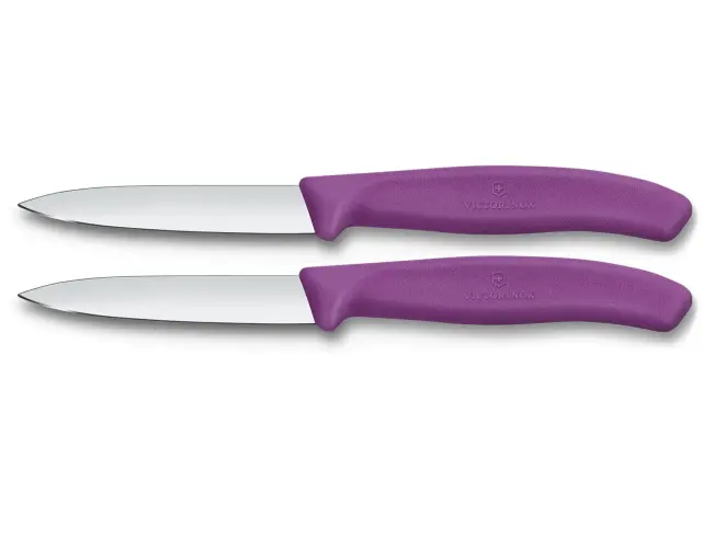Σετ Μαχαίρια Γενικής Χρήσης Victorinox Swiss Classic με μήκος λεπίδας 8cm - Purple - 2 τεμάχια6.7605.2C1 3