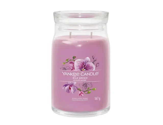 Αρωματικό Κερί Yankee Candle με διάρκεια καύσης έως 80 ώρες και άρωμα Wild Orchid1629979E