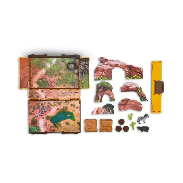 CollectA Βιβλίο Παιχνιδιού Ζώα Της Άγριας Φύσης (3+ ετών) A1220 3