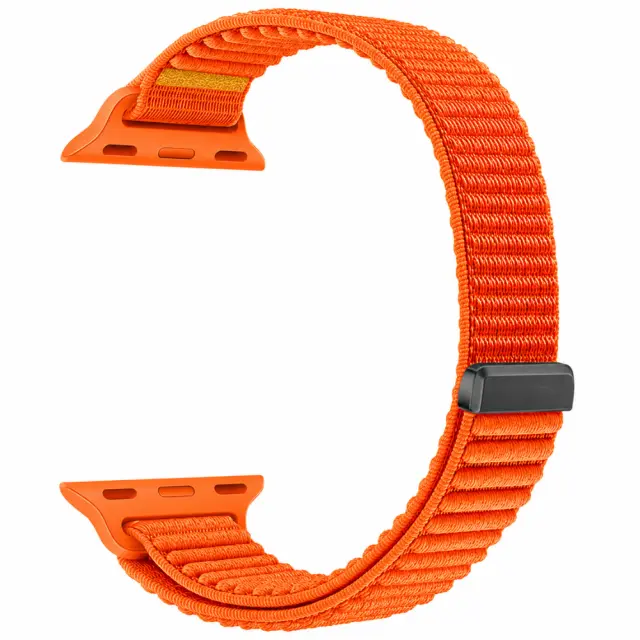 Watchband Hoco WA41 Parkour Series 38/40/41/42 mm Nylon Strap για Apple Watch series 1/2/3/4/5/6/7/8/9/SE/SE2 Πορτοκαλί
