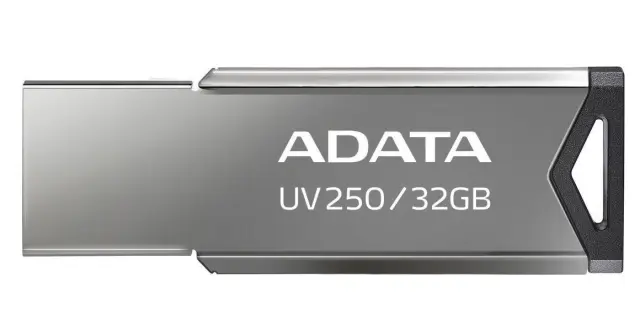 Adata UV250 USB flash drive 32 GB USB Type-A 2.0 Silver (AUV250-32G-RBK) (ADAAUV250-32G-RBK)