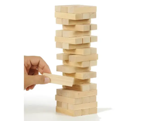 Επιτραπέζιο Παιχνίδι Jenga Mister Gadget - 54 τεμάχια MG3307