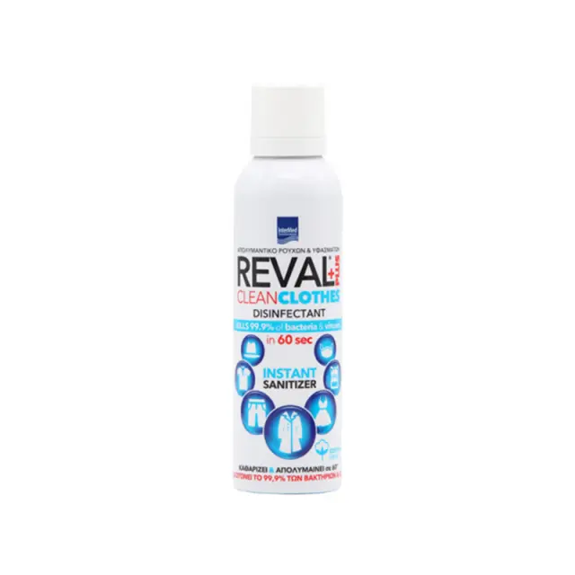InterMed Reval Clean Clothes Απολυμαντικό Ρούχων και Υφασμάτων Cotton Fresh 200ml
