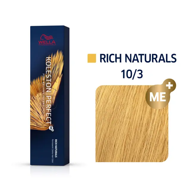Wella Professionals Koleston Perfect Me+ 10/3 Rich Natural 60ml 2