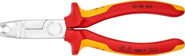 Knipex 1346165 - Γδάρτης καλωδίων με πλαγιοκόφτη Νο165mm