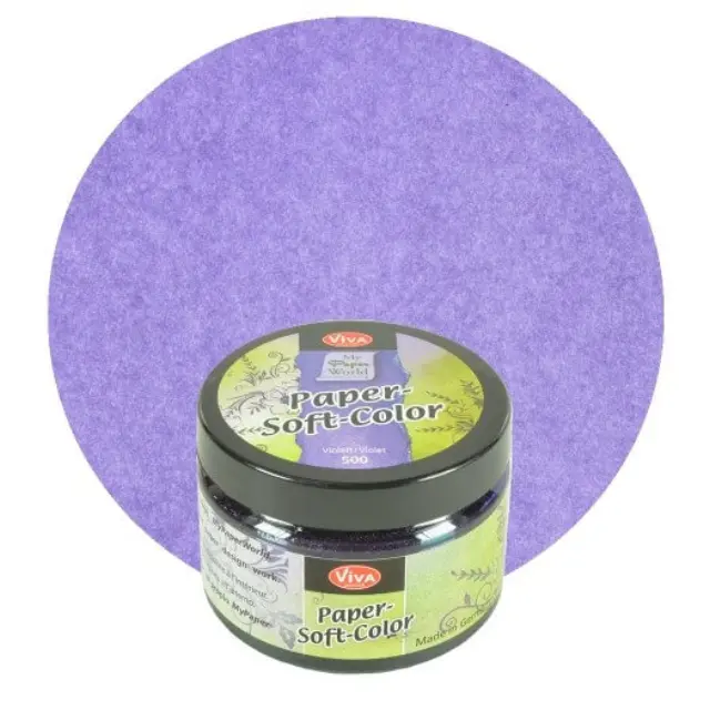 Paper Soft Color Viva Decor 75 ml - Violet