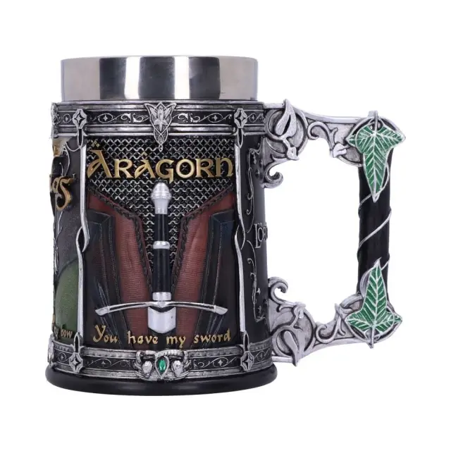 Lord of the Rings The Fellowship Tankard 15.5cm - Fan Shop and Merchandise