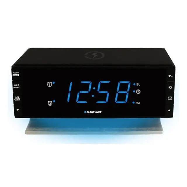 Blaupunkt Επιτραπέζιο Ψηφιακό Ρολόι Black (CR55CHARGE)