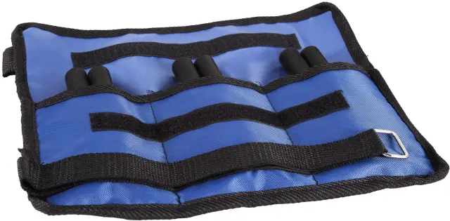 Amila Unisex Adjustable Ankle Wrist Weights 2x1.5 kg Μαύρο 44140 (Amila) - One Size 2