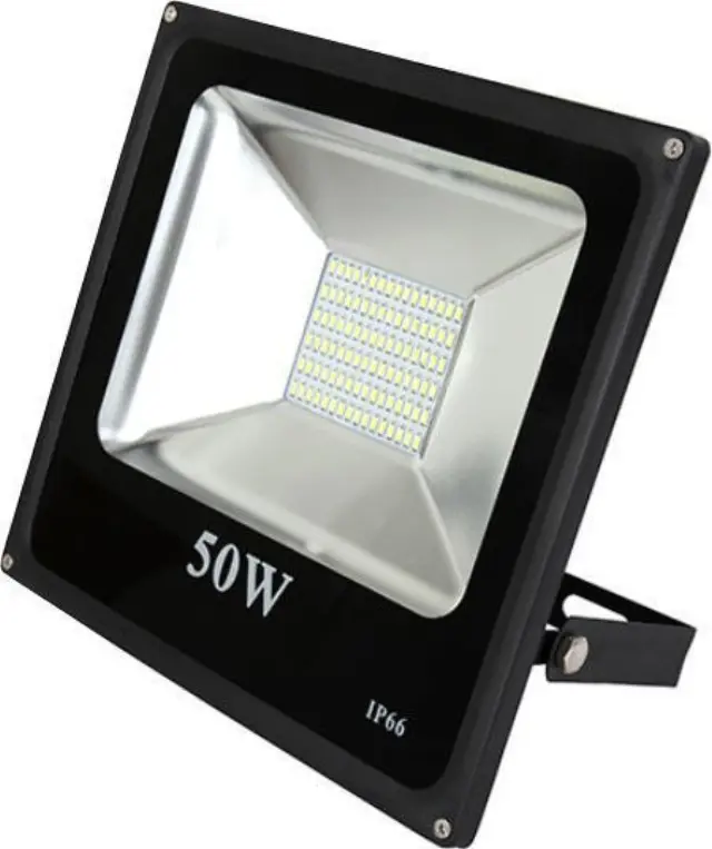 LED SLIM προβολέας εξωτερικού χώρου αδιάβροχος IP 66, 50W - OEM