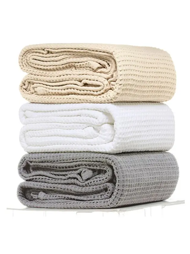 Κουβέρτα πικέ cotton Beige Υπέρδιπλη (230x265) Sunshine 3