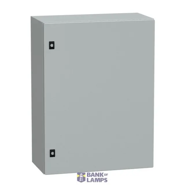 Spacial CRN plain door w/o mount.plate. H800xW600xD300 IP66 IK10 RAL7035..