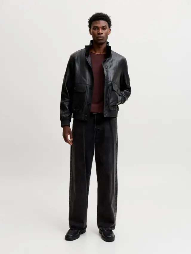 JJEHILL KNIT CREW NECK NOOS - Bitter Chocolate 2