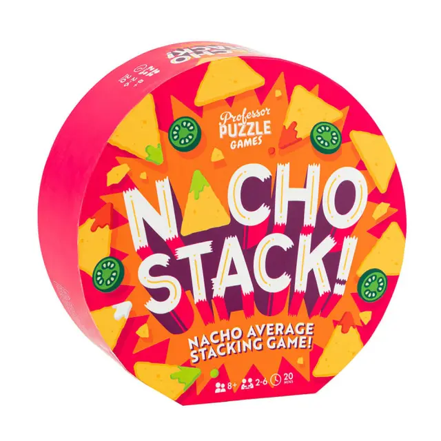 Επιτραπέζιο με κάρτες Nacho Stack! Professor Puzzle - BT-17