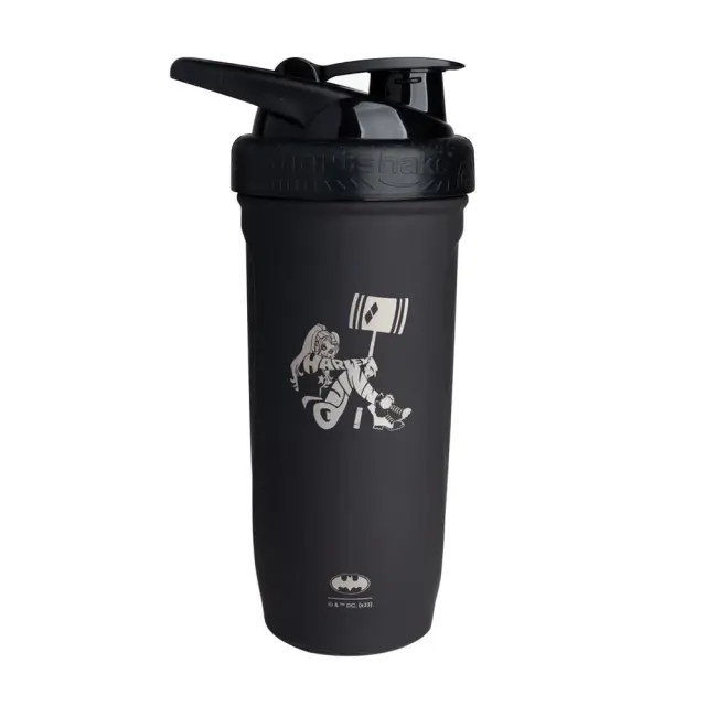SmartShake Stainless Steel Shaker Harley Quinn, 900 ml