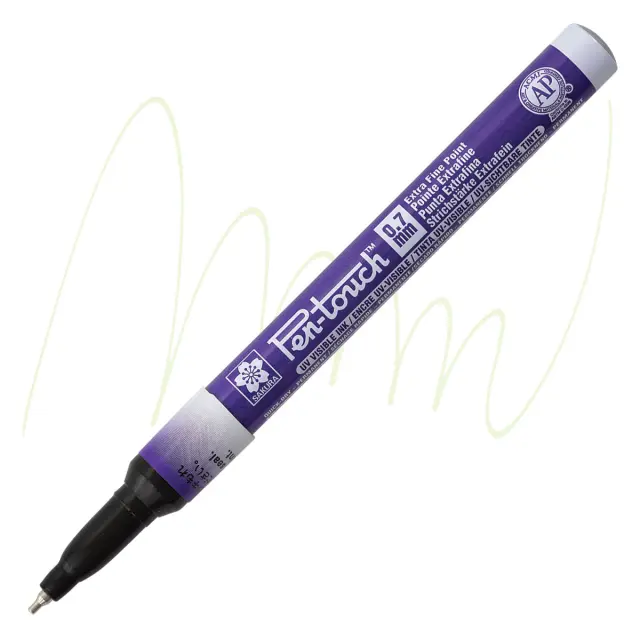 Μαρκαδόρος Sakura Pen-Touch, 0.7mm Extra Fine - UV Blue (για Blacklight)