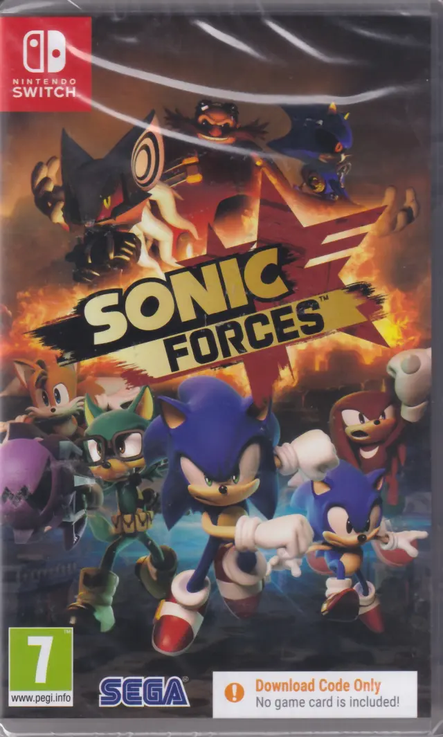Sonic Forces (Code In A Box) - Nintendo Switch