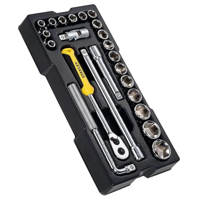 ΚΑΣΕΤΙΝΑ ΚΑΡΥΔΑΚΙΑ 1/2" 23ΤΕΜ STANLEY STMT1-74173