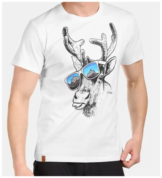 Κοντομάνικη Μπλούζα Kilpi Ανδρική Discover-M White - VM0376KI-WHT - S 3