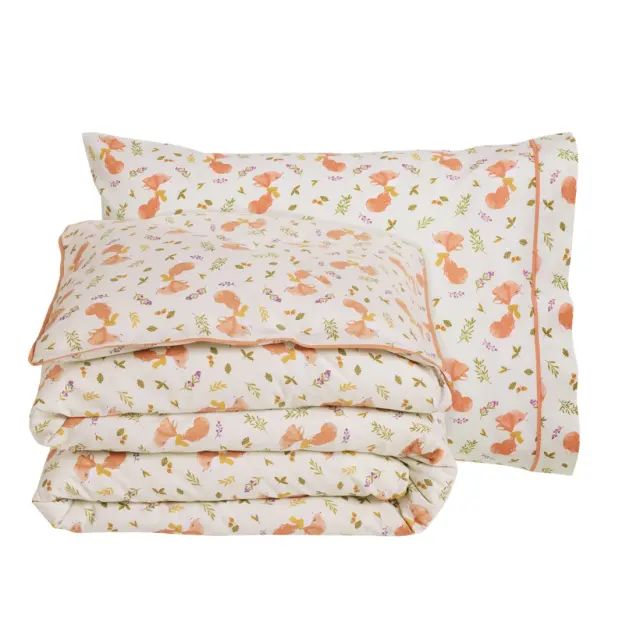 Σετ Παιδικά Σεντόνια Μονά 3 Τεμαχίων Das Kids 4978 Beige-Teracotta 170x260 3
