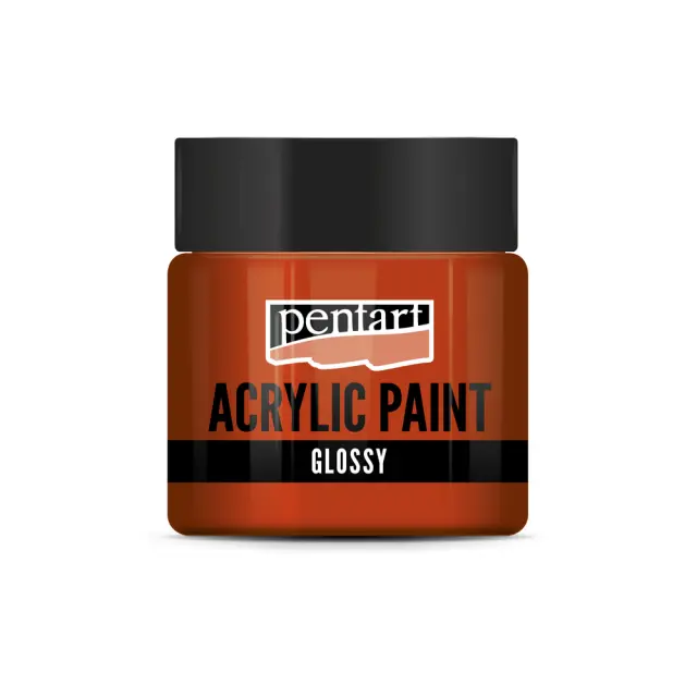Χρώμα ακρυλικό Glossy (Γυαλιστερό) 50ml Pentart, Κόκκινο
