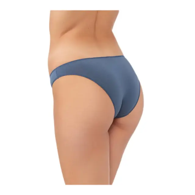 Minerva Γυναικείο Slip Rio Modal Fimelle - Διπλό Πακέτο, Χρώμα Blue Denim Floral 3