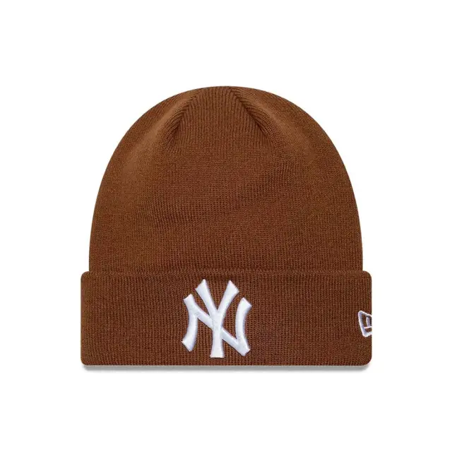 New Era Adult League Essentials New York Yankees Beanie Καφέ 60915757 (New Era) - One Size