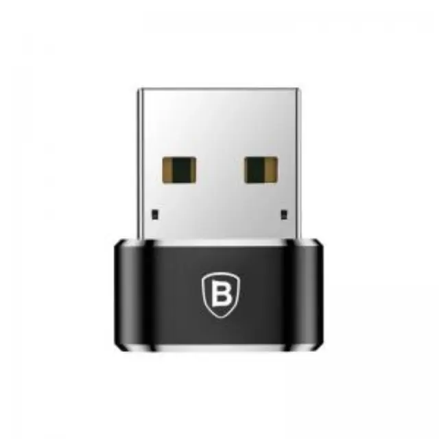 Baseus Μετατροπέας USB-A male σε USB-C female (CAAOTG-01) (BASCAAOTG01) 2
