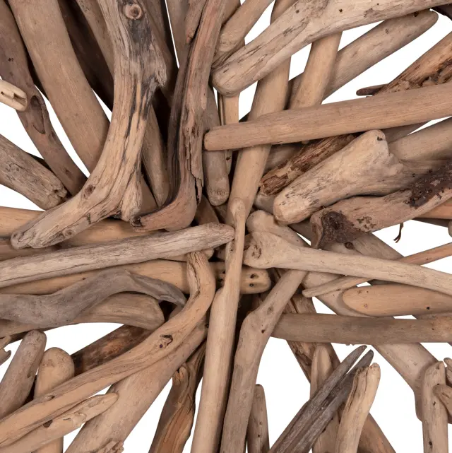 ΦΩΤΙΖΟΜΕΝΟ ΔΙΑΚΟΣΜΗΤΙΚΟ ΤΟΙΧΟΥ FB94422 DRIFTWOOD ΜΕ ΤΑΙΝΙΑ LED Φ90x7(πάχος)εκ. 3