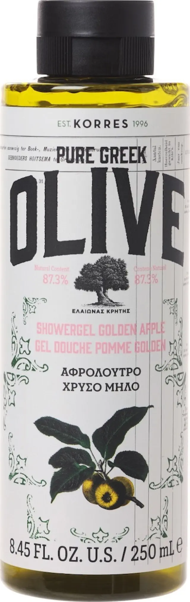 Korres Olive Αφρόλουτρο Golden Apple 250ml