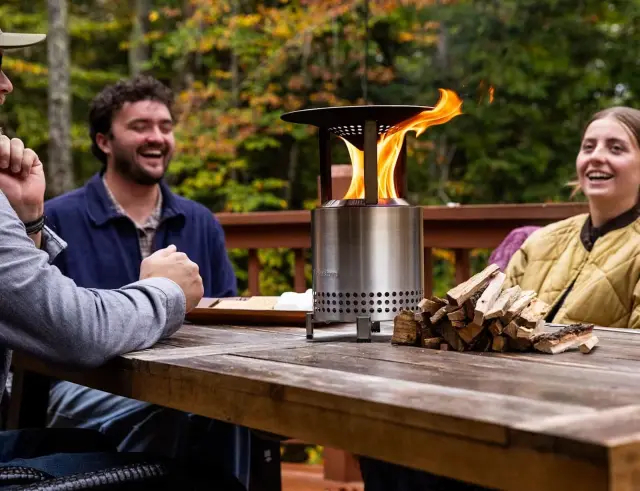 Εκτροπέας Θερμότητας Solo Stove για εστία Mesa, με αποσπώμενα πόδια και διαστάσεις 26.9x15.3cm Mesa Heat Deflector 3