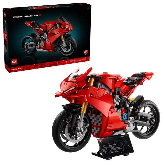 LEGO® Technic Ducati Panigale V4 S Motorcycle για 18+ Ετών 1603τμχ – 42202 2