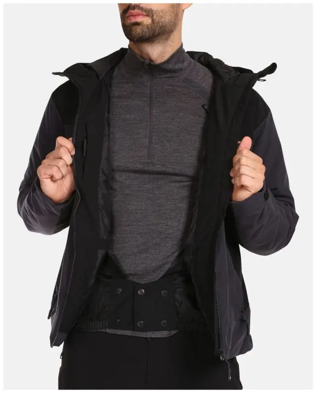 Flip-M Dark Grey Ανδρικό Μπουφάν Kilpi - UM0113KI-DGY - S 3