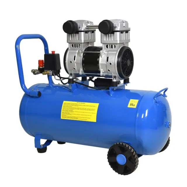 ΑΕΡΟΣΥΜΠΙΕΣΤΗΣ OIL FREE ΧΑΜΗΛΟΥ ΘΟΡΥΒΟΥ (SILENT) 50L/2,0HP 602088 2