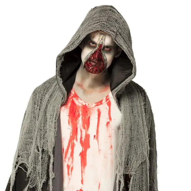 Αποκριάτικο Αξεσουάρ Μακιγιάζ Zombie Zipper (Bolland) (C-345095) 3