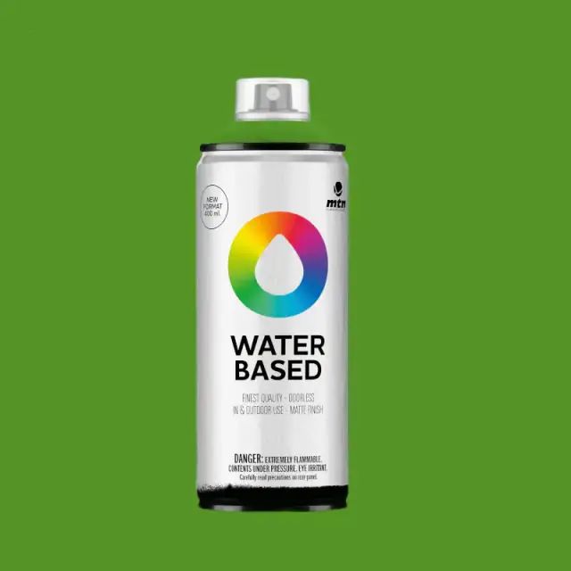 MTN Waterbased Spray Paint 400ml WB4 RV-334 Guernica Green