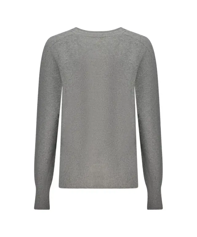 North Sails - Γυναικείο Πουλόβερ V-Neck Saddle Shoulder 095511-000-0926 Γκρι 2