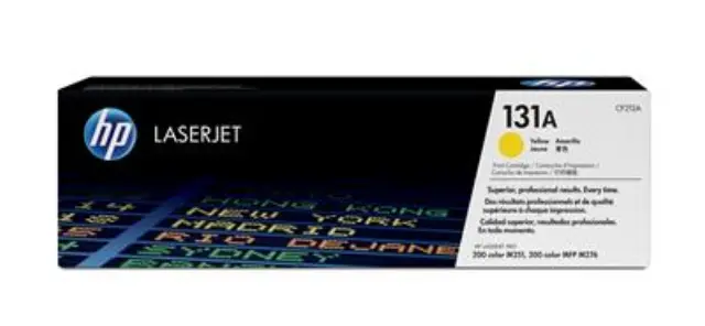 HP 131A Γνήσιο Toner Laser Εκτυπωτή Κίτρινο 1800 Σελίδων (CF212A)