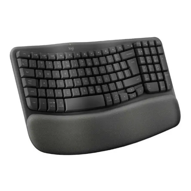 Logitech Keyboard Wave Keys Ergonomic Wireless Graphite US-Layout (920-012304) 2
