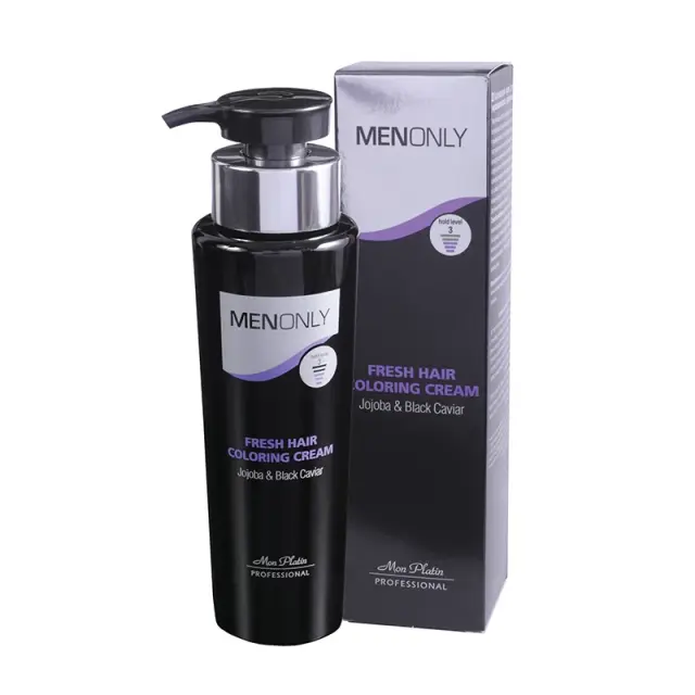 Mon Platin Men Only Fresh Hair Coloring Cream Jojoba & Black Caviar 250ml