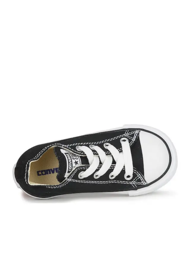 Converse Infant Unisex Chuck Taylor All Star OX Canvas Μαύρο - Άσπρο 7J235C (Converse) 3