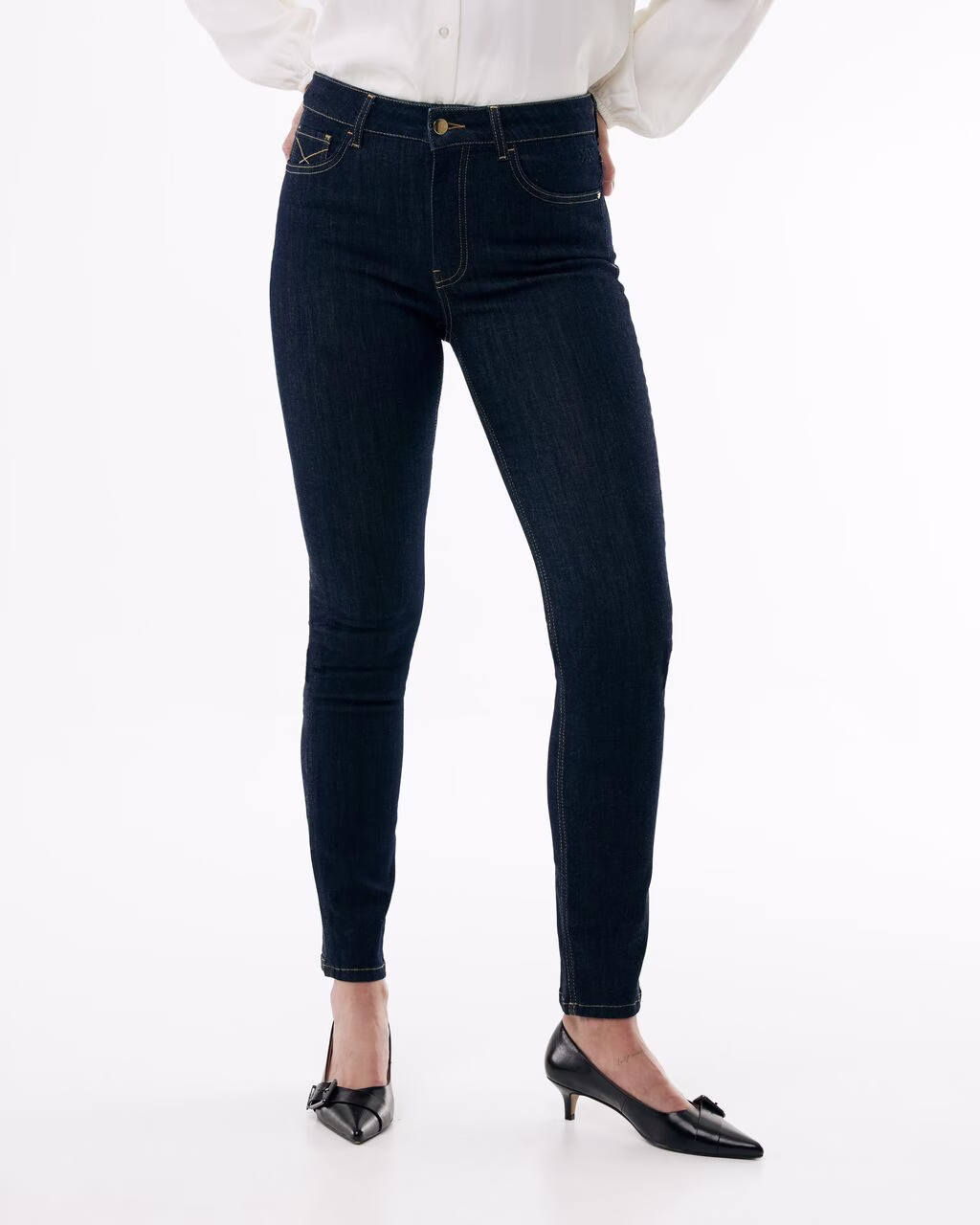 Mexx Μπλε Ελαστικό Τζιν παντελόνι slim Μπλε - 28 2