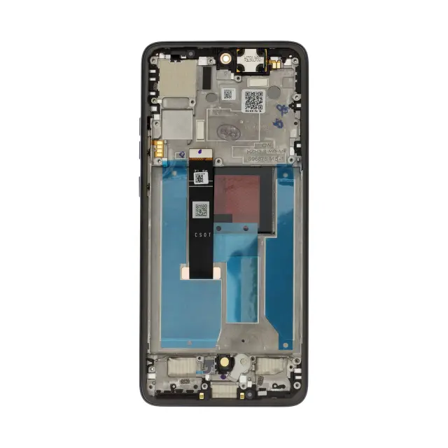 Motorola Edge 50 Neo LCD Display + Touch Unit + Front Cover Grisaille (Service Pack) 2