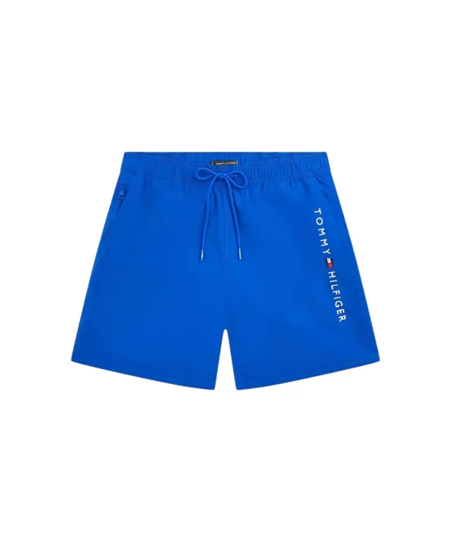 Tommy Hilfiger - Ανδρικό Μαγιό Σορτς Original Logo UM0UM03748-C7F Γαλάζιο