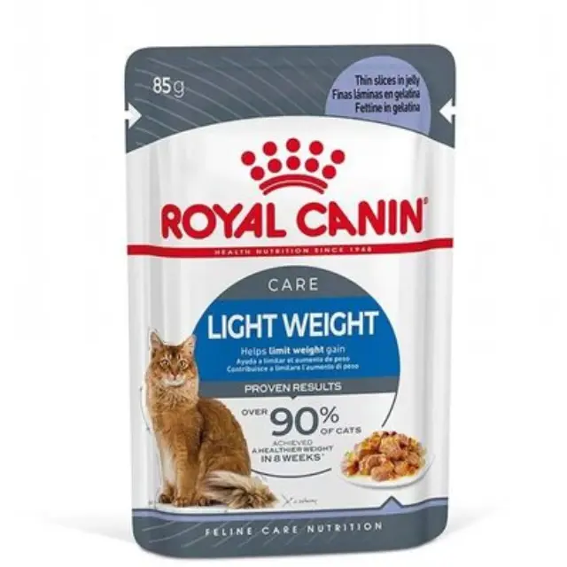 Royal Canin Light Weight Care Thin Slices In Jelly 85gr